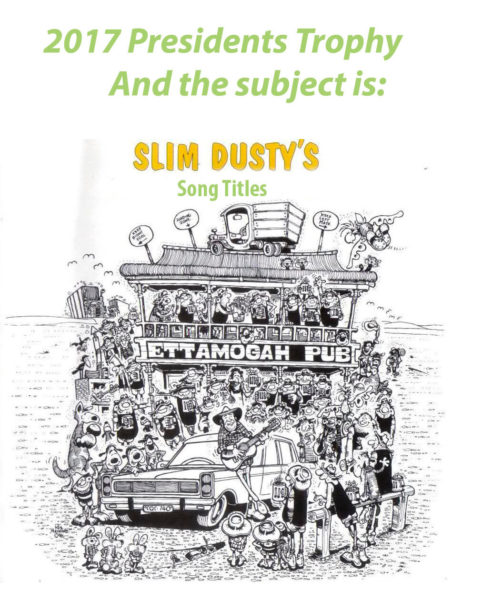 Slim Dusty's Song Titles